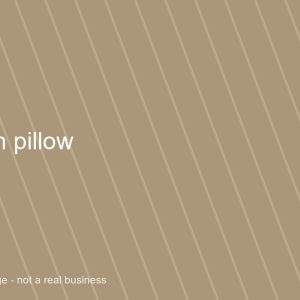 Linen Throw Pillow